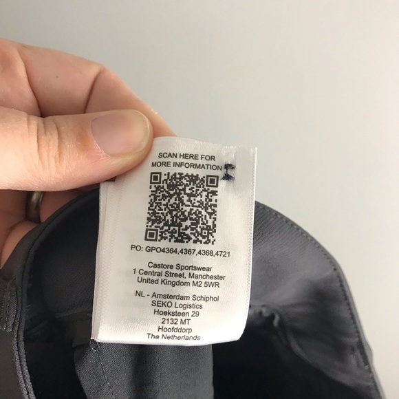 Castore Womens Size 10R Performance Pants Activewear Lightweight Reflective - Picture 7 of 15